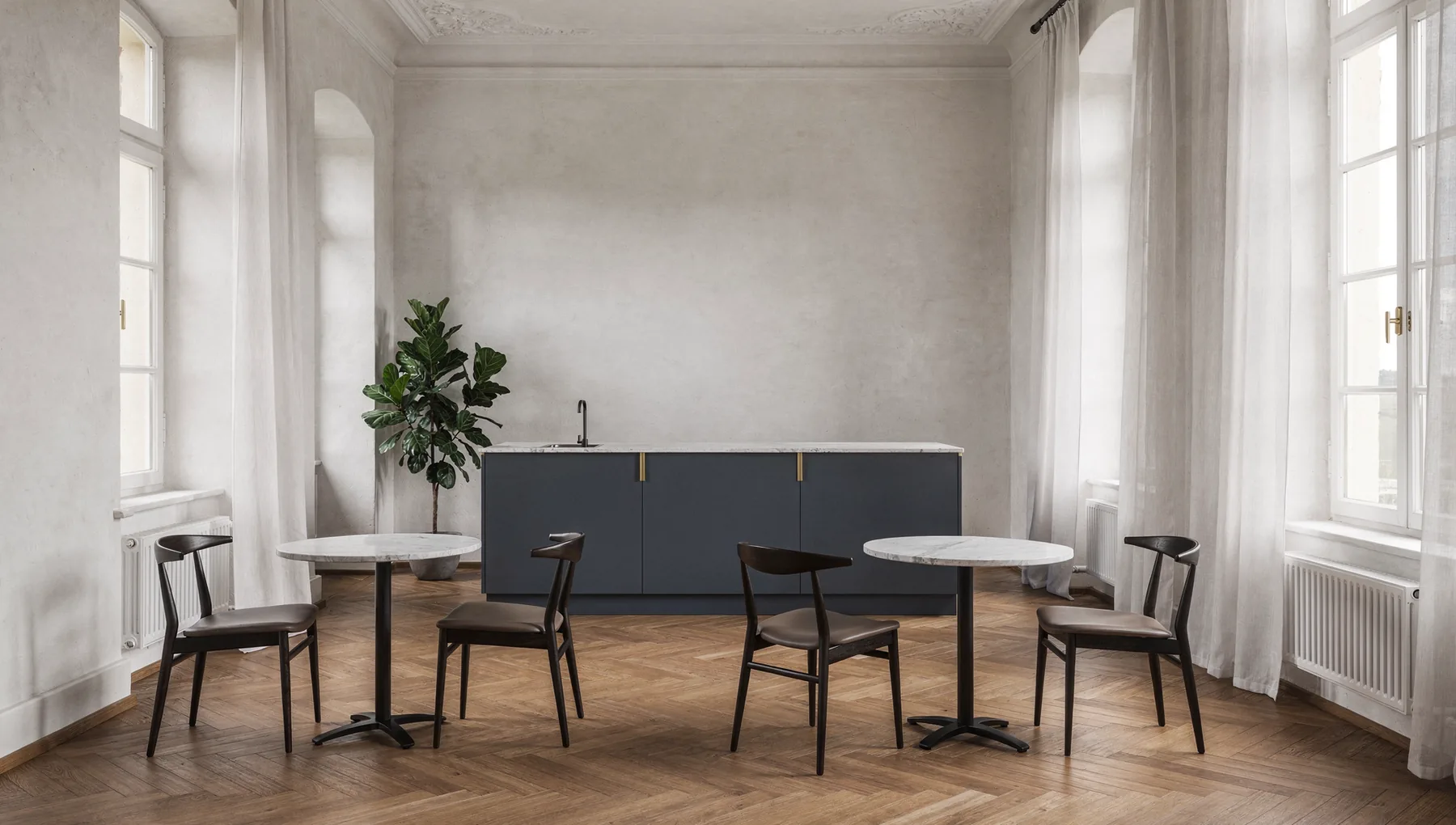 Das Café im Schloss