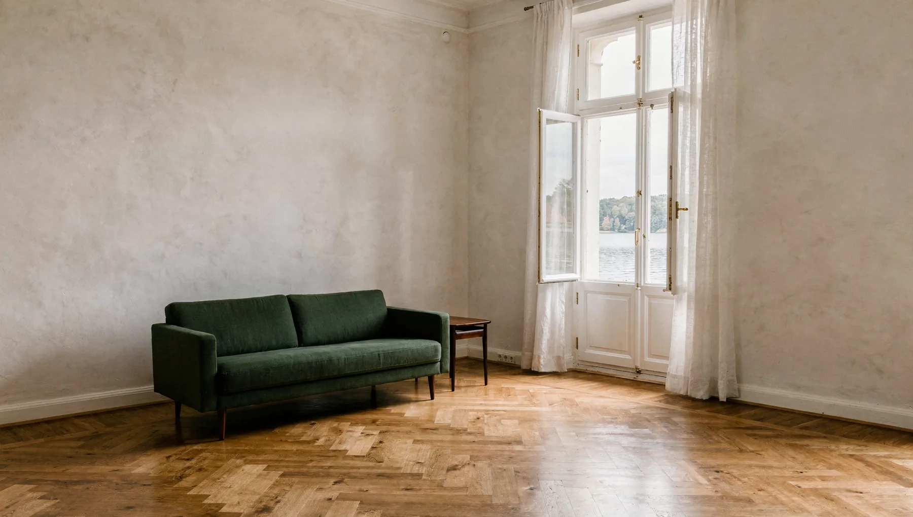 Wohnung im Schloss mit Seeblick
